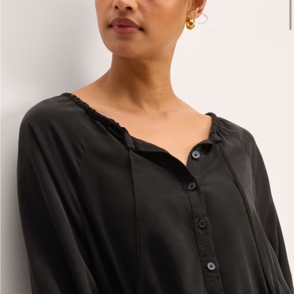 NWT Everlane Maxi Dress Black XS - Picture 2 of 13